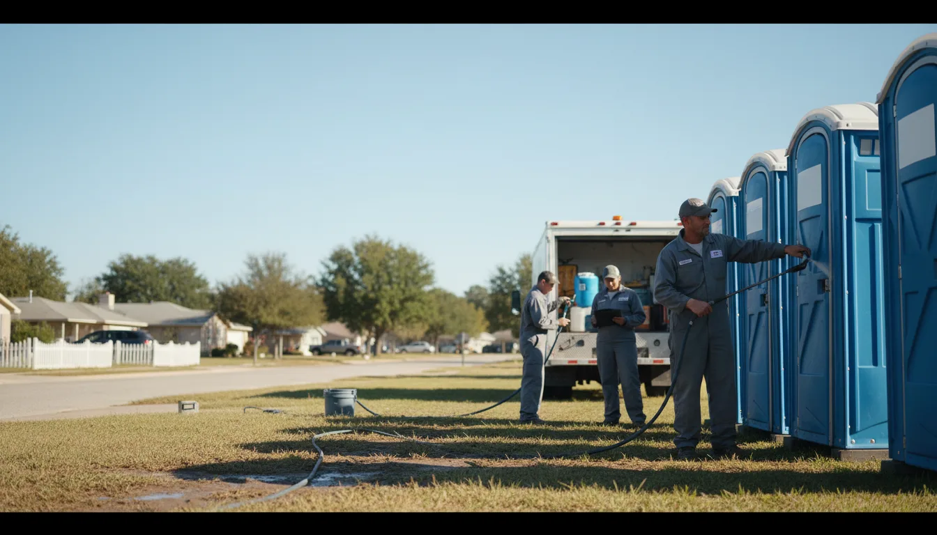 Long-Term Portable Toilet Rental in Shady Point, OK near me
